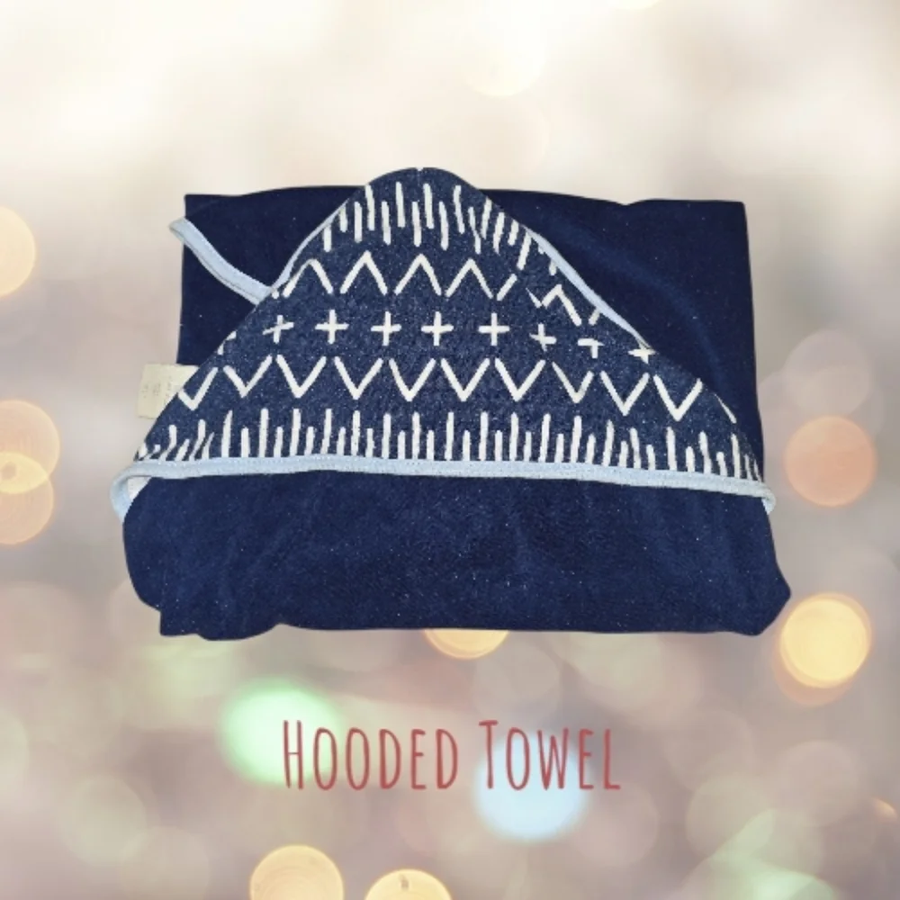 Cloud Island Baby Hooded Towel 3pk Bundle | Safari & Nordic Prints